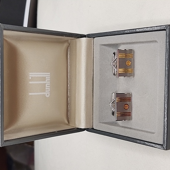 Dunhill cufflinks Authentic - Picture 3 of 8